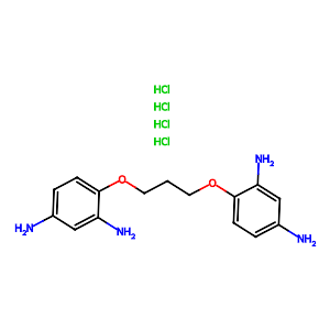 1,3-Bis(2,4-diaminophenoxy)propane Tetrahydrochloride,74918-21-1