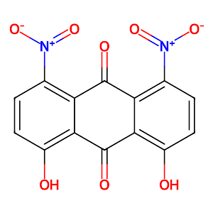 1,8-Dihydroxy-4,5-dinitroanthraquinone,81-55-0