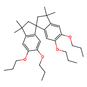 3,3,3',3'-Tetramethyl-5,5',6,6'-tetrapropoxy-1,1'-spirobiindane,89929-65-7
