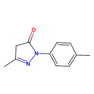 3-Methyl-1-(p-tolyl)-2-pyrazolin-5-one,86-92-0