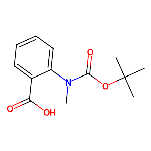 2-((tert-Butoxycarbonyl)(methyl)amino)benzoic acid,141871-02-5