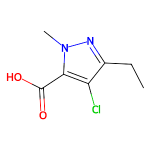 4-Chloro-3-ethyl-1-methyl-1H-pyrazole-5-carboxylic acid,127892-62-0