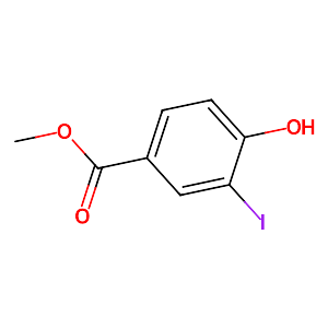 Methyl 4-hydroxy-3-iodobenzoate,15126-06-4