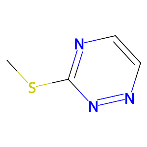 3-Methylthio-1,2,4-triazine,28735-21-9