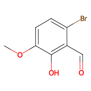 6-Bromo-2-hydroxy-3-methoxybenzaldehyde,20035-41-0