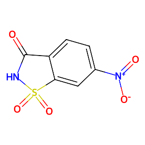 6-Nitro-1,2-benzisothiazolin-3-one-1,1-dioxide,22952-24-5