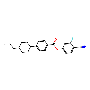 4-Cyano-3-fluorophenyl 4-(trans-4-propylcyclohexyl)-benzoate,92118-82-6