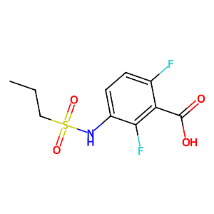 2,6-Difluoro-3-(propylsulfonamido)benzoic acid,1103234-56-5