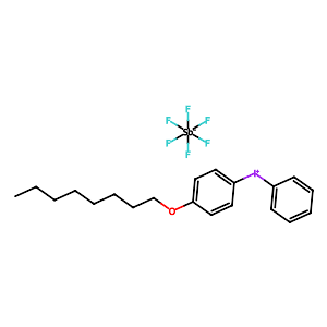 (4-(Octyloxy)phenyl)(phenyl)iodonium hexafluorostibate(V),121239-75-6