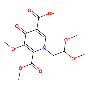 1-(2,2-Dimethoxyethyl)-5-methoxy-6-(methoxycarbonyl)-4-oxo-1,4-dihydropyridine-3-carboxylic acid,1335210-23-5