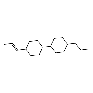 (trans,trans)-4-((E)-Prop-1-en-1-yl)-4'-propyl-1,1'-bi(cyclohexane),279246-65-0