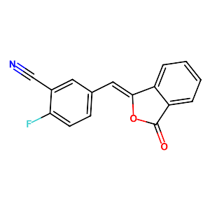2-Fluoro-5-((3-oxoisobenzofuran-1(3H)-ylidene)methyl)benzonitrile,763114-25-6