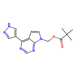 (4-(1H-Pyrazol-4-yl)-7H-pyrrolo[2,3-d]pyrimidin-7-yl)methyl pivalate,1146629-77-7