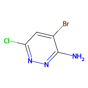 3-Amino-4-bromo-6-chloropyridazine,446273-59-2