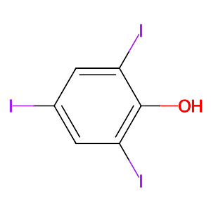 2,4,6-Triiodophenol,609-23-4