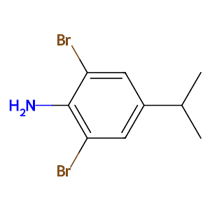 2,6-Dibromo-4-isopropylaniline,10546-65-3