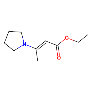 Ethyl (E)-3-(1-pyrrolidinyl)crotonate,54716-02-8