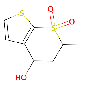 (4R,6S)-5,6-Dihydro-4-hydroxy-6-methylthieno[2,3-b]thiopyran-7,7-dioxide,147128-77-6