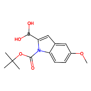 1-BOC-5-methoxyindole-2-boronic acid,290331-71-4