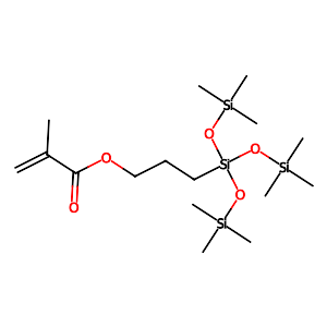 3-[Tris(trimethylsilyloxy)silyl]propyl methacrylate, stabilized with MEHQ,17096-07-0