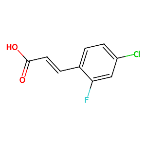 4-Chloro-2-fluorocinnamic acid,202982-65-8