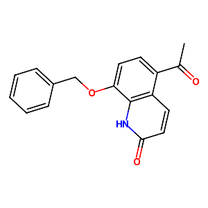 5-Acetyl-8-(benzyloxy)quinolin-2(1H)-one,93609-84-8