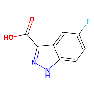 5-Fluoro-1H-indazole-3-carboxylic acid,1077-96-9