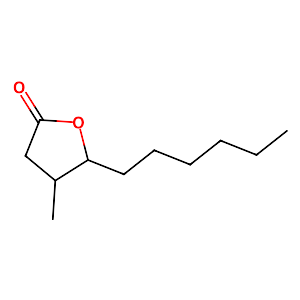 5-Hexyl-4-methyldihydrofuran-2(3H)-one,67663-01-8