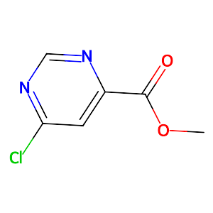 Methyl 6-chloropyrimidine-4-carboxylate,6627-22-1