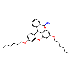 2-(3,6-Dihexyloxyxanthen-9-yl)benzamide,1820618-83-4