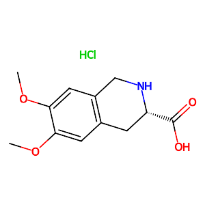 (S)-6,7-Dimethoxy-1,2,3,4-tetrahydroisoquinoline-3-carboxylic acid hydrochloride,82586-62-7