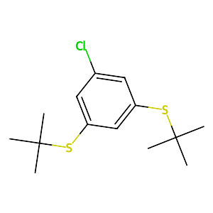 3,5-Bis(tert-butylthio)-1-chlorobenzene,260968-02-3