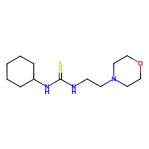 1-Cyclohexyl-3-(2-morpholinoethyl)-2-thiourea,21545-54-0