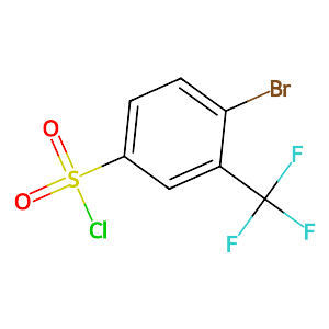 4-Bromo-3-(trifluoromethyl)benzene-1-sulfonyl chloride,351003-47-9