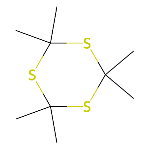 2,2,4,4,6,6-Hexamethyl-1,3,5-trithiane,828-26-2