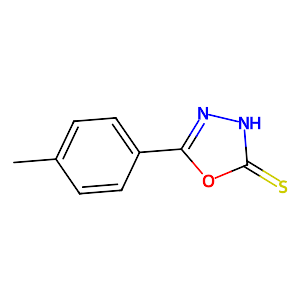 5-(4-Methylphenyl)-1,3,4-oxadiazole-2-thiol,31130-15-1