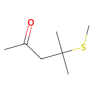 4-Methylthio-4-methyl-2-pentanone,23550-40-5