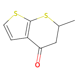 (6S)-5,6-Dihydro-6-methyl-4H-thieno[2,3-b]thiopyran-4-one,147086-79-1