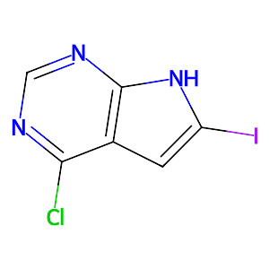 4-Chloro-6-iodo-7H-pyrrolo[2,3-d]pyrimidine,876343-10-1
