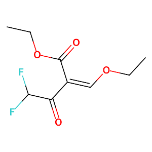 Ethyl 2-(ethoxymethylene)-4,4-difluoro-3-oxobutanoate,176969-33-8