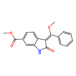 Methyl (3E)-3-[methoxy(phenyl)methylene]-2-oxo-6-indolinecarboxylate,1168150-46-6