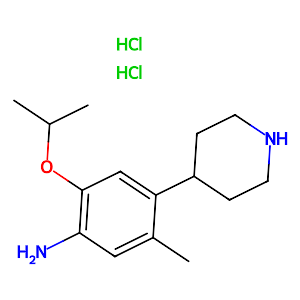 2-Isopropoxy-5-methyl-4-(4-piperidinyl)aniline dihydrochloride,1380575-45-0