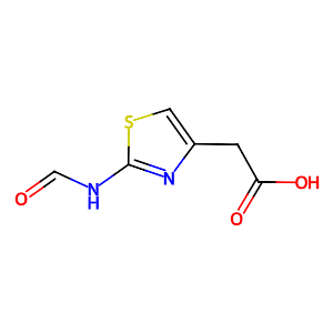 2-(2-Formylaminothiazol-4-yl) acetic acid,75890-68-5