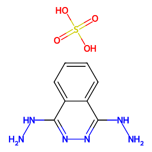 1,4-Dihydrazinophthalazine sulfate,7327-87-9