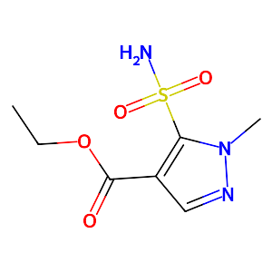 Ethyl 1-methyl-5-sulfamoylpyrazole-4-carboxylate,88398-81-6