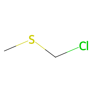 Chloromethyl methyl sulfide, stabilized over potassium carbonate,2373-51-5