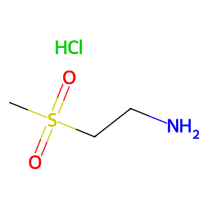 2-Aminoethylmethylsulphone hydrochloride,104458-24-4