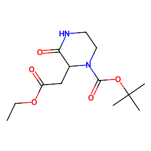 2-Ethoxycarbonylmethyl-3-oxo-piperazine-1-carboxylic acid tert-butyl ester,168160-77-8