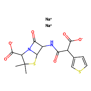 Ticarcillin (sodium salt),4697-14-7