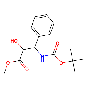 Methyl (2R,3S)-N-tert-butoxycarbonyl-3-phenyl isoserinate,124605-42-1